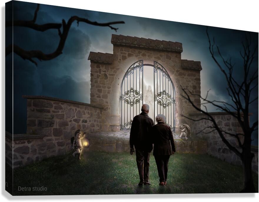 The Gate Canvas Print