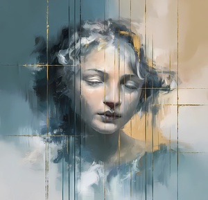 Fragmented Grace: A Study in Contrasts