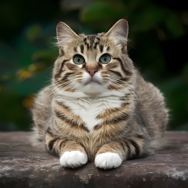 Gaze of the Garden Cat by Collection