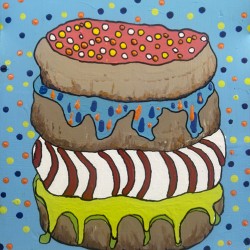 Super Happy Donut Stack