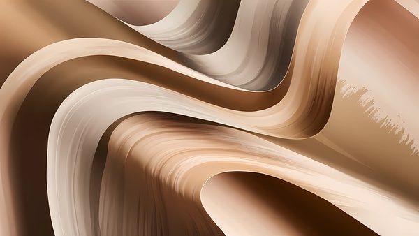 Whispers of Light | Soft Gradient Calm for Modern Walls by Mostafa Ahmed