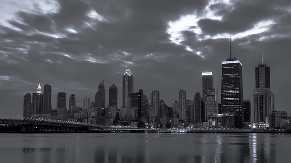 Urban Pulse: Vibrant Abstract Energy of the Modern City by Mostafa Ahmed