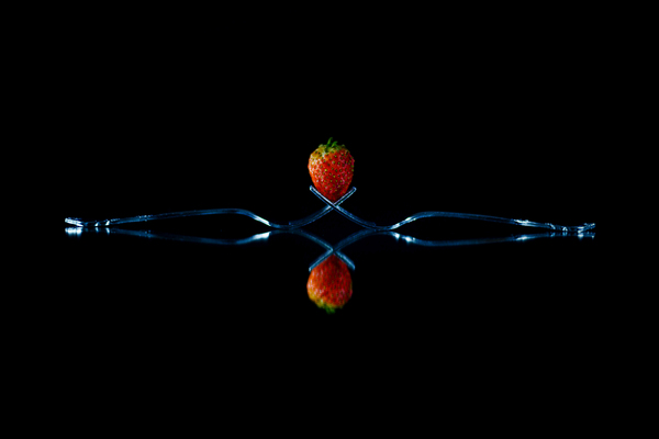 Strawberry Still Life  Print