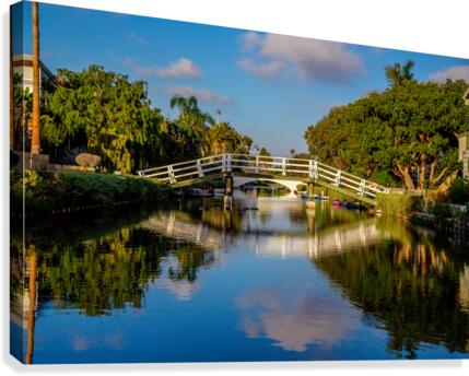 Venice Canal Canvas Print