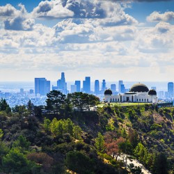 Overlooking Griffith Observatory