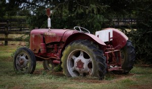 Rusty Old Tractor full