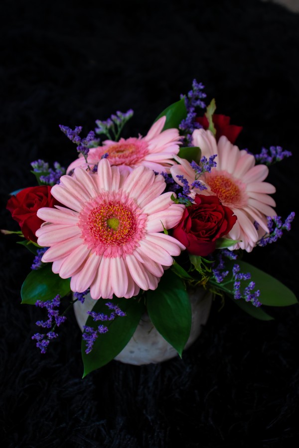 Valentines Flowers  Print