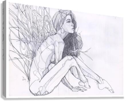 Back Scratch Canvas Print