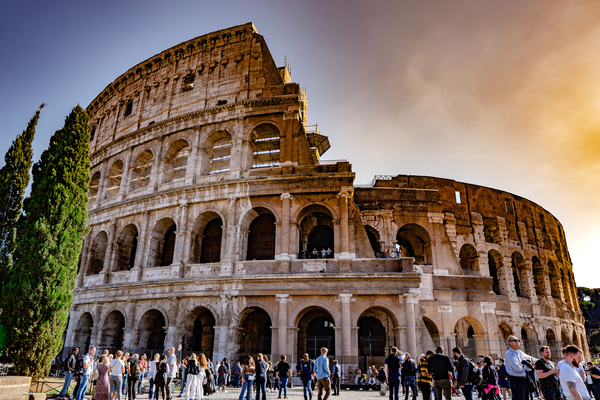 Rome Colosseum by BZ