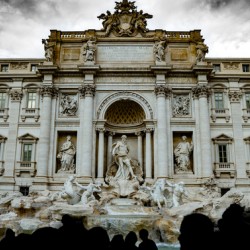 Trevi Fountain Statues