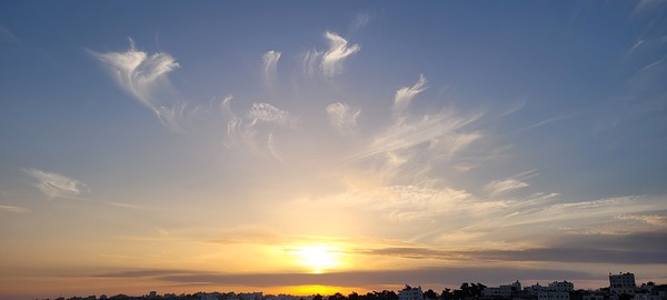 The sun is breaking out by Or