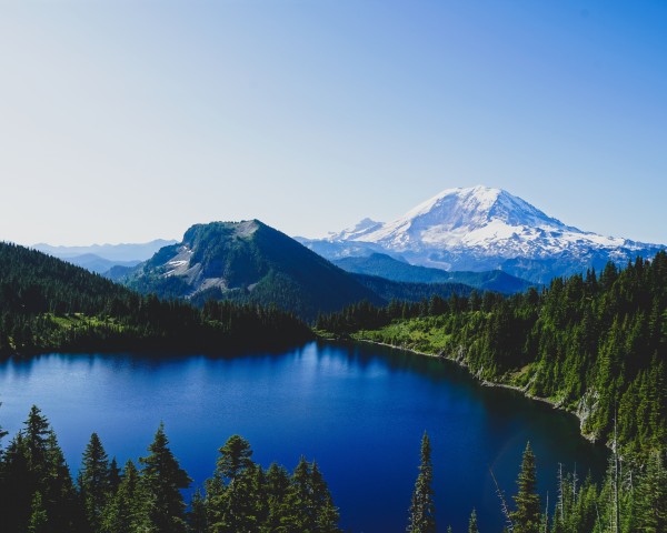 Summit Lake WA Print