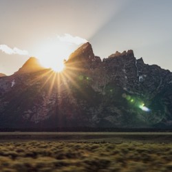 Grand Teton Sunset