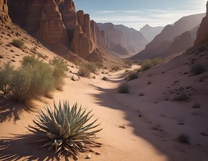 Timeless Desert Landscapes 79 by Aura Gallery