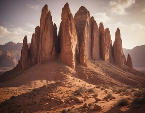Timeless Desert Landscapes 75 by Aura Gallery