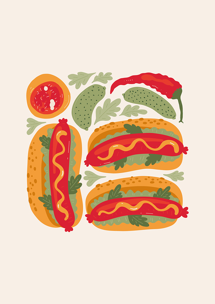 Copie de Kitchen print 73 by Nora studio
