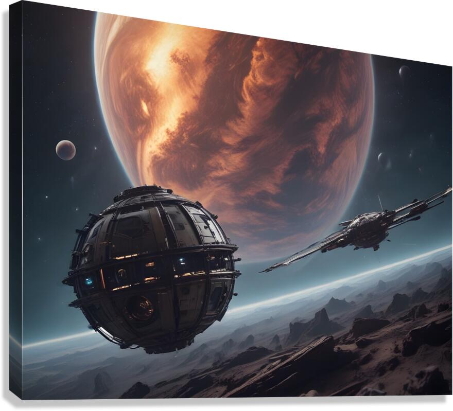 Cosmic Realms 21 Canvas Print