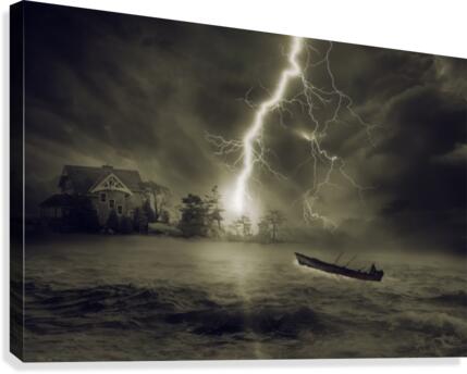 thunderstorm Canvas Print