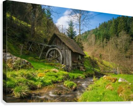 mill Canvas Print