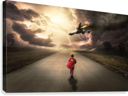 A Conqueror Canvas Print