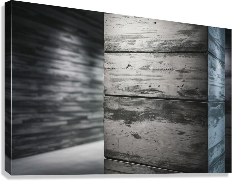 cement wall texture background Canvas Print