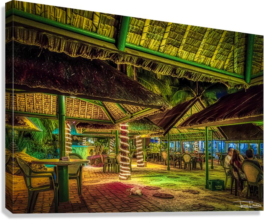  Subic Bay-Pier One 7073 Canvas Print