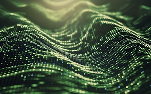 visual representation of a wave like interconnect