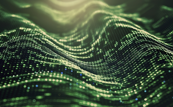 visual representation of a wave like interconnect by Hritcu Elena