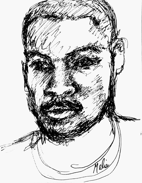 Sketch Portrait | Marc Melis Print