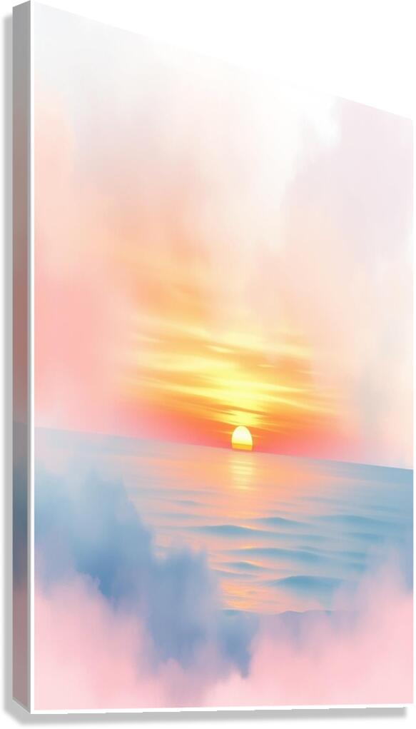 Sunset glow Canvas Print