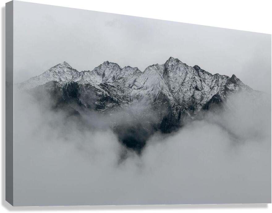 Mountain hills Canvas Print