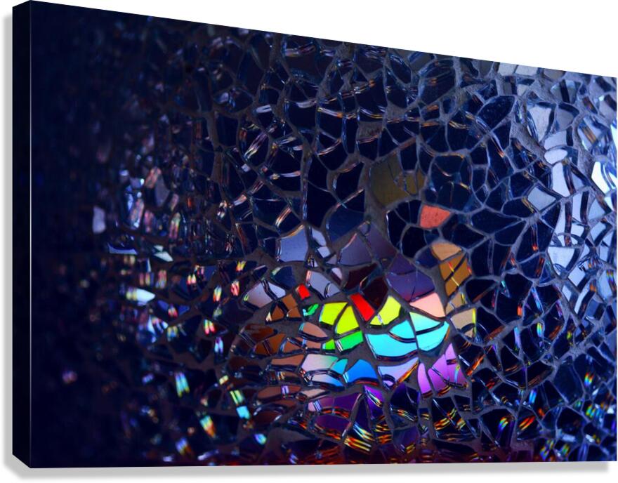 Broken mirror Canvas Print