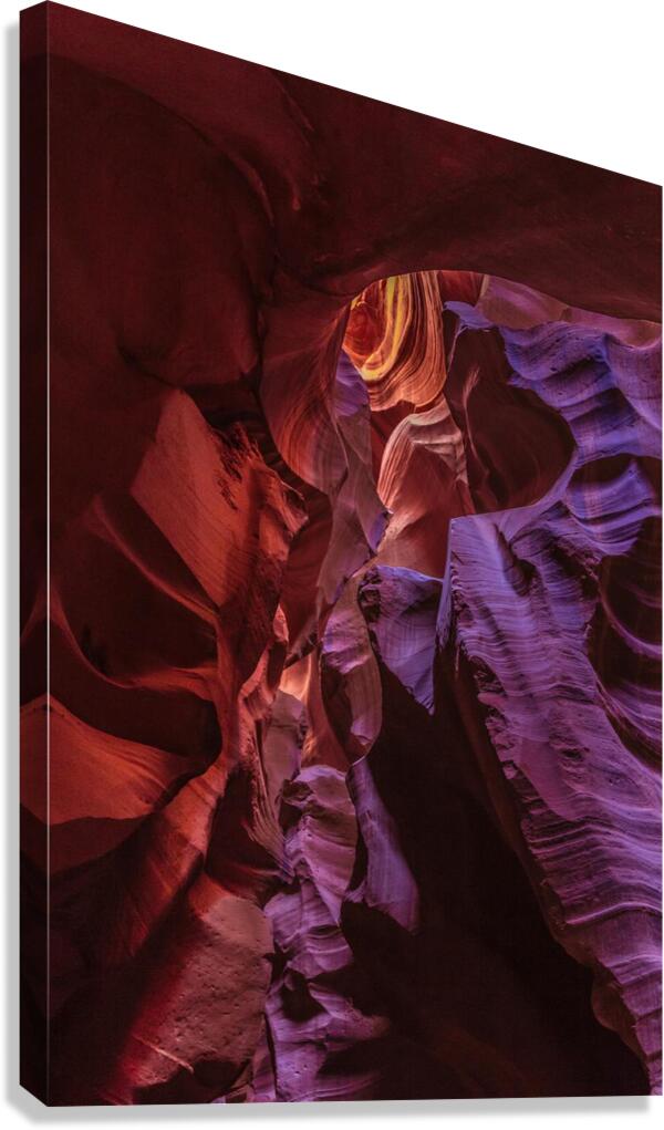 Canyon deep Canvas Print