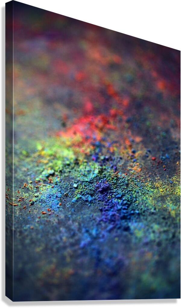 Paint powder Canvas Print