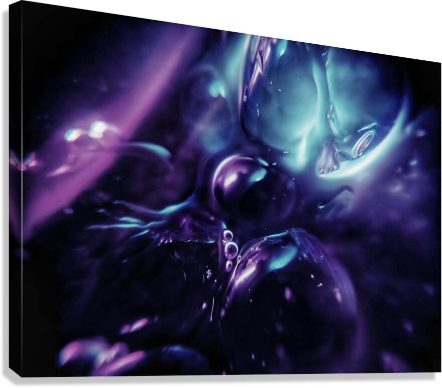 Pink drop Canvas Print