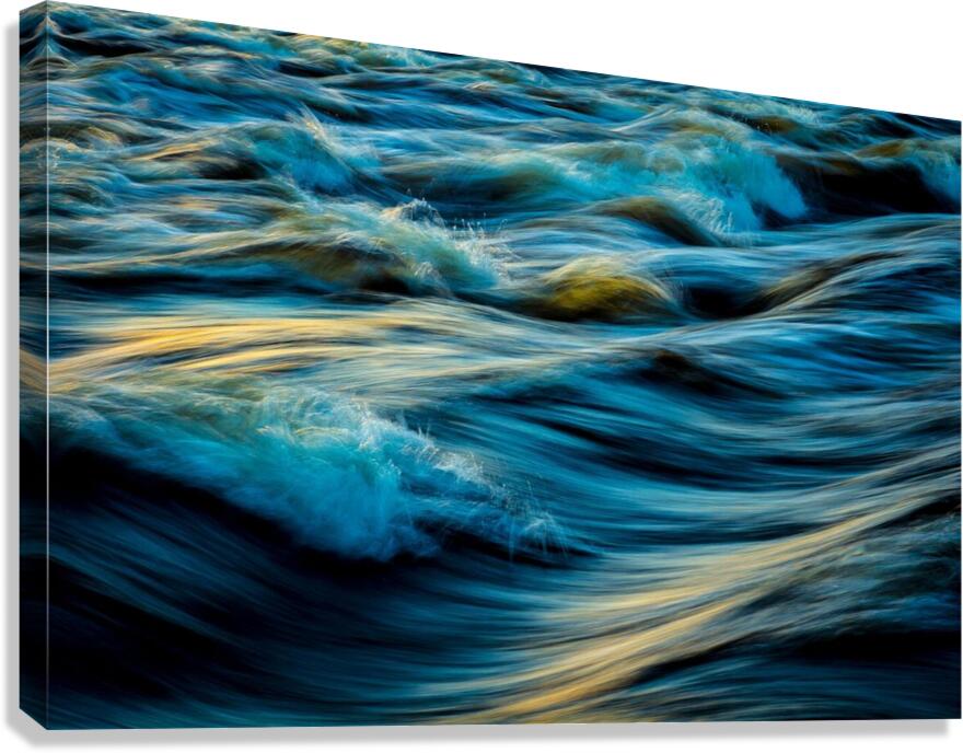River Tumeltuous Canvas Print