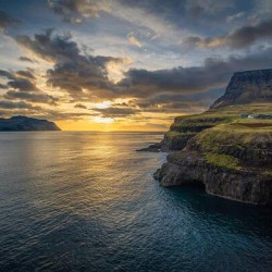 Sea sunset