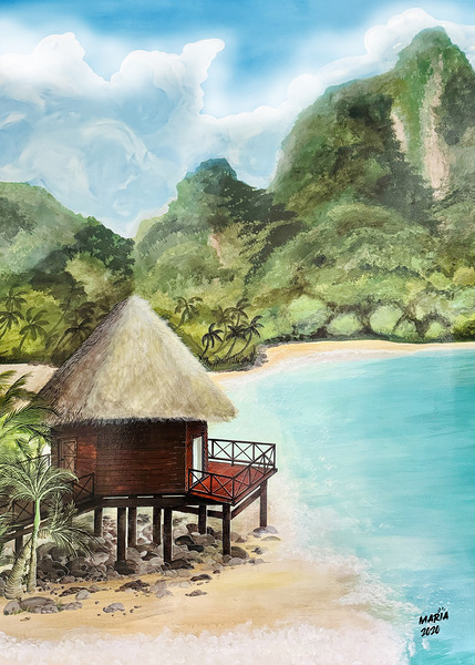 Collection HAWAII- Secret beach by HUBLOT DESIGN