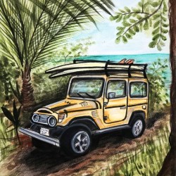 Collection COSTA RICA - Jeep in Osa