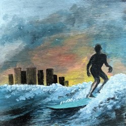 Collection WAVES - Malibu Beach