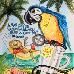 Collection COSTA RICA - Vacation parrot