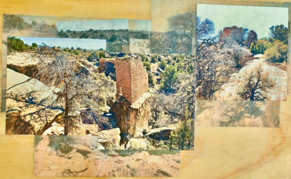  Holly Tower  Hovenweep National Monument by egg stomper artworks