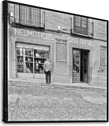 Window shopping  Canvas Print