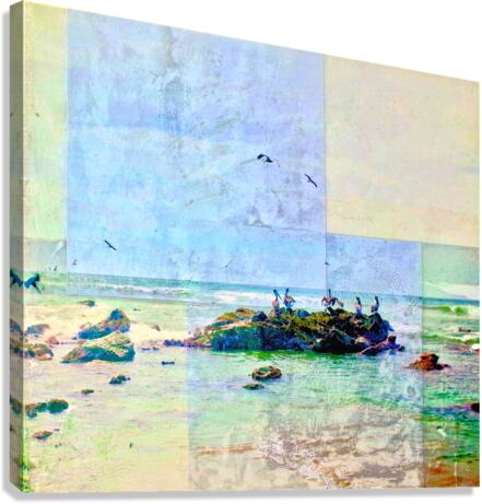 Bird break Canvas Print