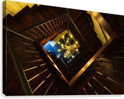 Down Canvas Print