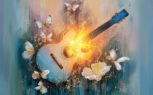 abstract oil painting that captures the essence of flowers  18