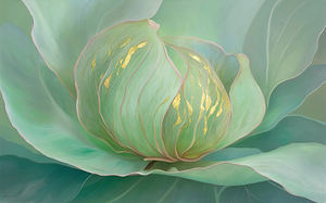 abstract oil painting that captures the essence of flowers  39