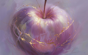 abstract oil painting that captures the essence of flowers  47