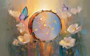 abstract oil painting that captures the essence of flowers  25