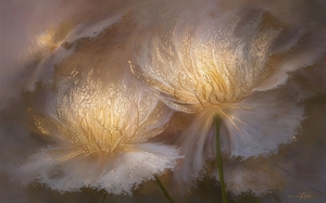 abstract oil painting that captures the essence of flowers  43